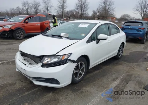 2015 Honda Civic Se z USA, uszkodzony, nr VIN 2HGFB2F73FH507002
